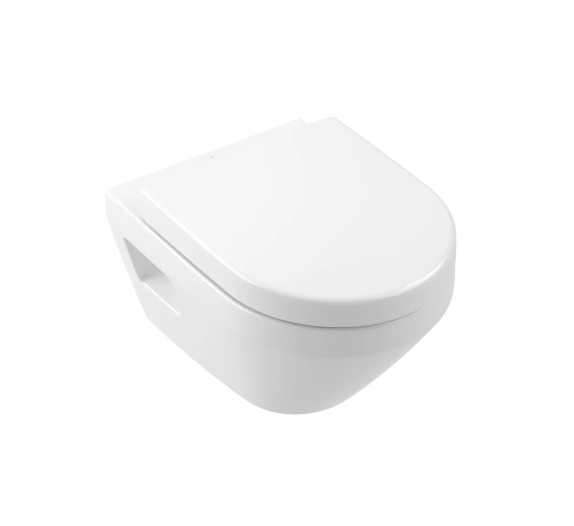 Villeroy & Boch Architectura - piekaramais WC ar SoftClosing sēdekli, DirectFlush, TwistFlush, Alpu balts 4687CL01