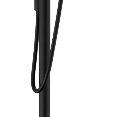 Hansgrohe Vivenis - vannas maisītājs, grīdas montāža, ar piederumiem, matēti melns 75445670