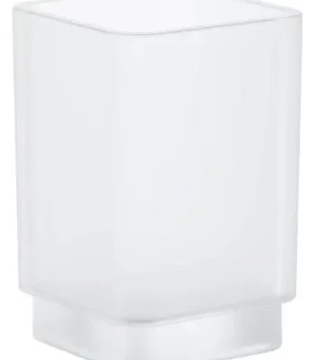 Grohe Selection Cube - zobu birstes krūzīte, daVinci Satin balts 40783000