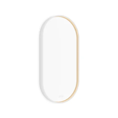 Nimco - spogulis ar LED apgaismojumu, 40x80 cm, divi skārienjutīgi sensori, matēti balts ZPB 32002LVX-05