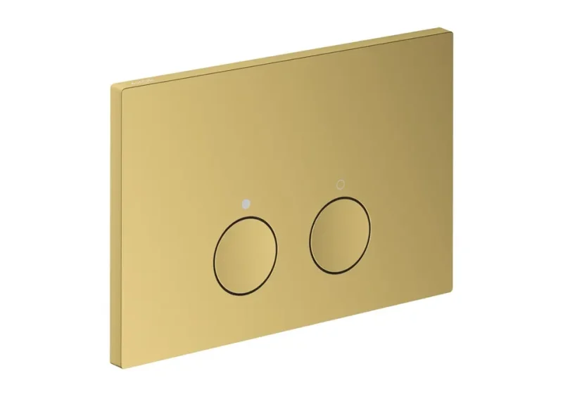 Axor FlushPlate - WC vadības plate, pulēta zelta apdare 42530990