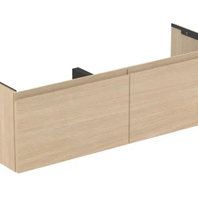 Ideal Standard Finesse - izlietnes skapītis, 120x44x37 cm, 2 atvilktnes, balts ozols E3389US