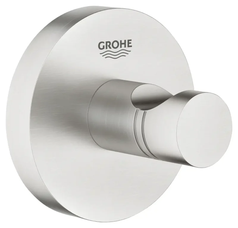 Grohe Essentials - peldmēteļa āķis, SuperSteel 40364DC1