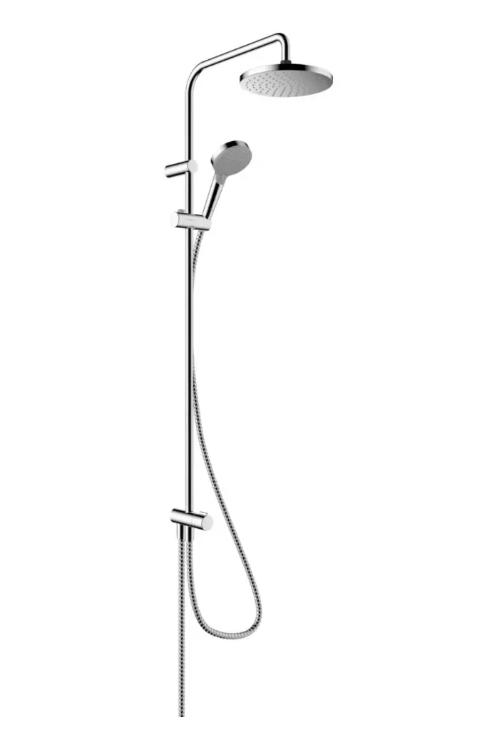 Hansgrohe Vernis Blend - dušas komplekts Showerpipe 200 Reno, EcoSmart, hromēts 26099000
