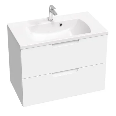 Ravak Classic II - izlietnes skapītis 79x45x58 cm, 2 atvilktnes, balts spīdīgs X000001480