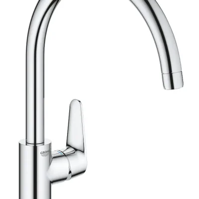 Grohe BauCurve - virtuves izlietnes maisītājs, hromēts 31231001