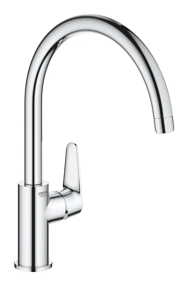 Grohe BauCurve - virtuves izlietnes maisītājs, hromēts 31231001