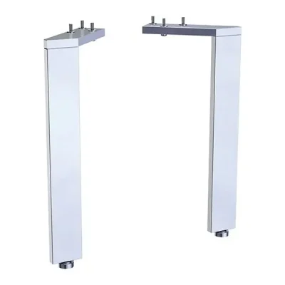 Geberit Acanto - kājas skapjiem, 281 mm, alumīnijs / hromēts 500.658.00.2