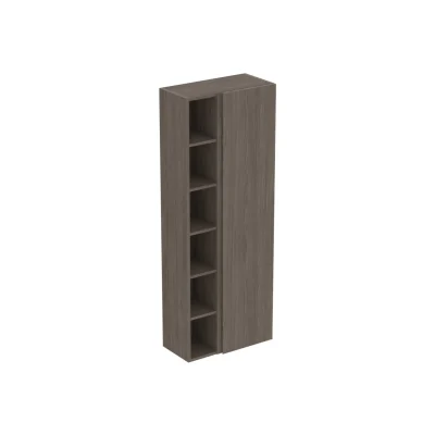 Ideal Standard Finesse - augstais skapis 60x30x160 cm, 1 durvis, eņģes labajā pusē, Dark Elm E3442UR