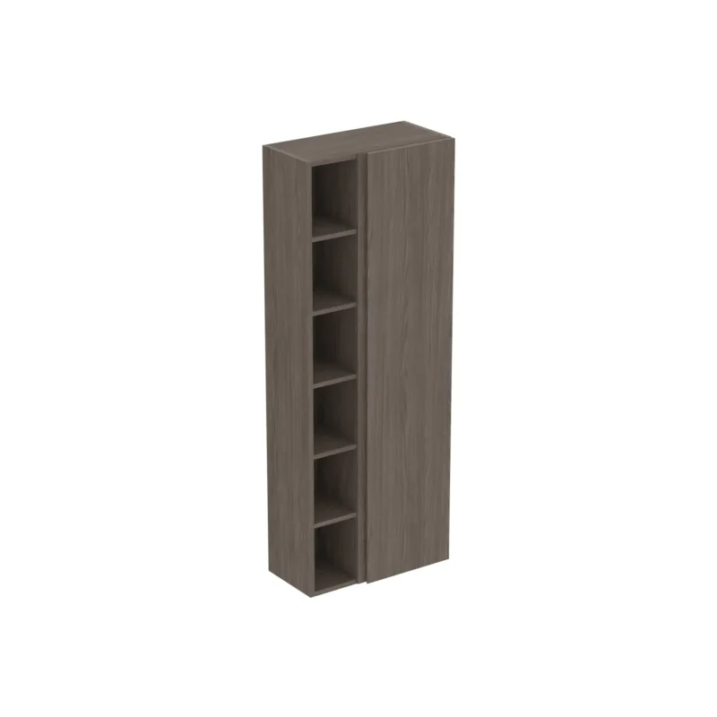 Ideal Standard Finesse - augstais skapis 60x30x160 cm, 1 durvis, eņģes labajā pusē, Dark Elm E3442UR