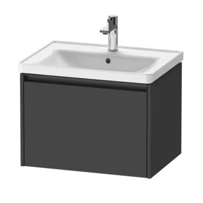Duravit Ketho.2 - izlietnes skapītis, 44x63x46 cm, 1 atvilktne, grafīta matēts K25082049490000