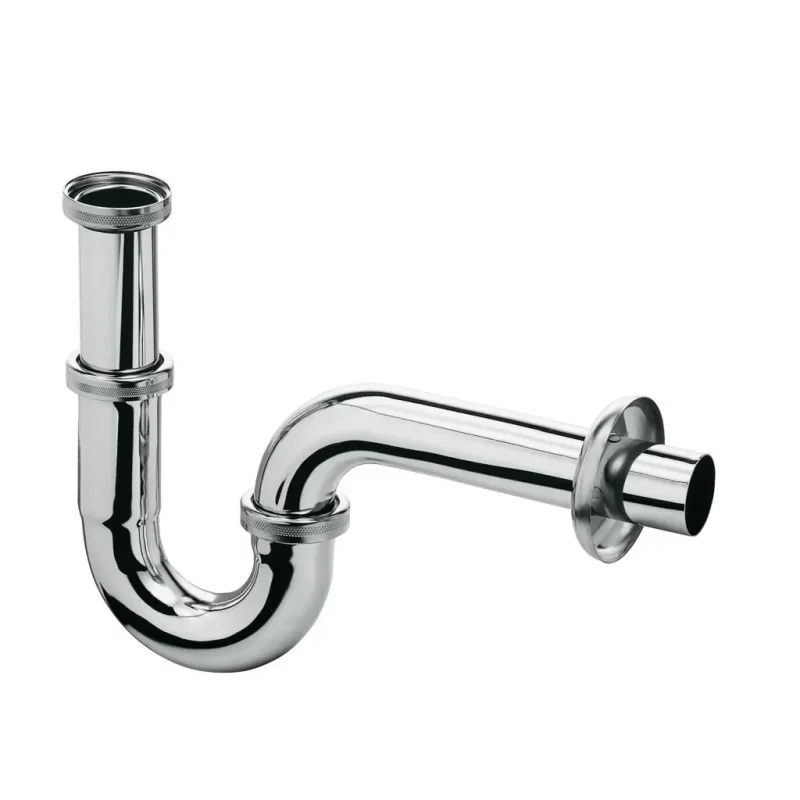 Kludi sifoni - cauruļveida sifons, standarta modelis 1 1/4, hroms 1025005-00