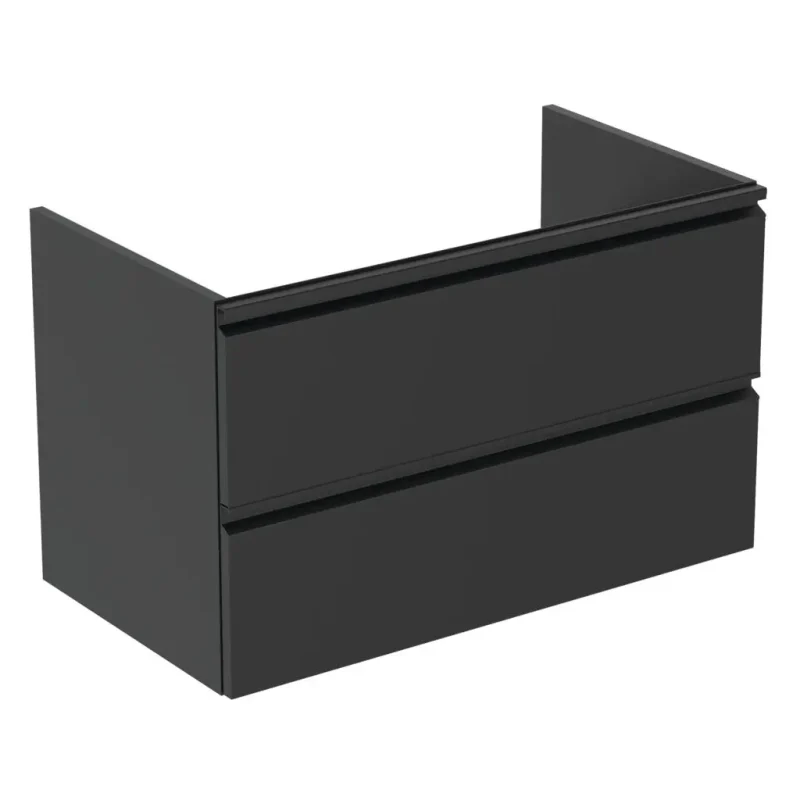 Ideal Standard Tesi - izlietnes skapītis, 80x44x49 cm, melns T0051ZT
