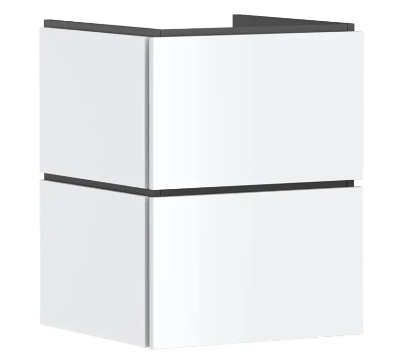 Hansgrohe Xilesa E - izlietnes apakšskapītis, 62x48x47 cm, 2 atvilktnes, matēti balts 54291700