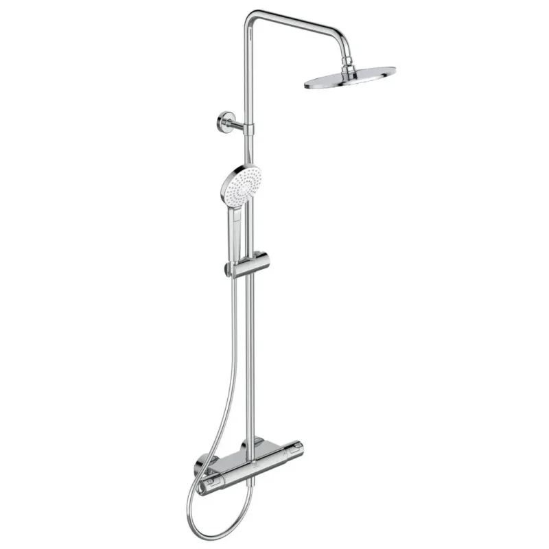 Ideal Standard CeraTherm - dušas komplekts T50 ar termostatu, 20 cm 3 strūklas veidi, hroms A7230AA