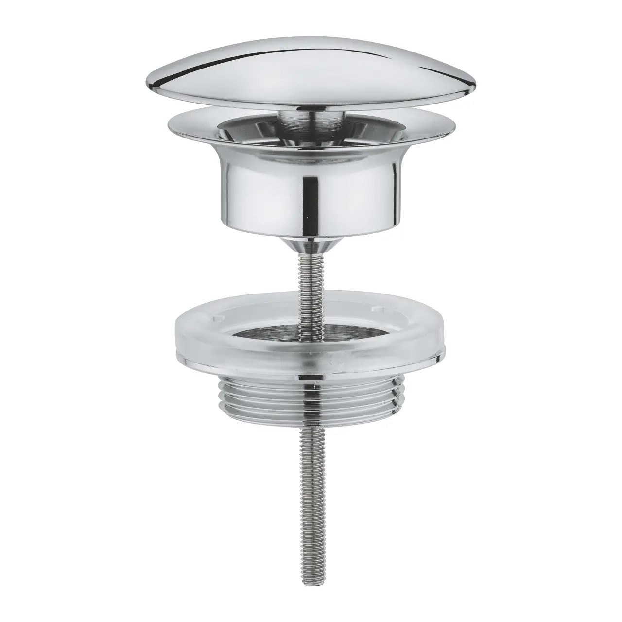 Grohe rezerves daļas - nenoslēdzams noteces komplekts, hroms 65808000