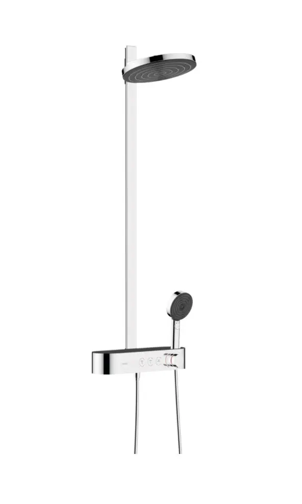 Hansgrohe Pulsify S - dušas komplekts 260 ar termostatu ShowerTablet Select 400, 2 strūklas, hromēts 24240000