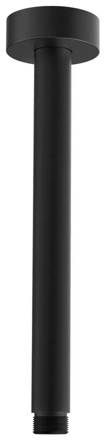Sapho dušas - griestā montējams dušas sviras stiprinājums, 20 cm, matēti melns 1205-05B