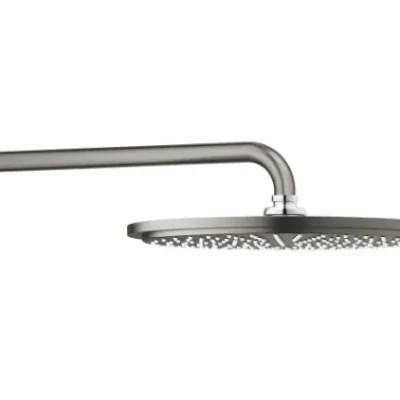 Grohe Rainshower Cosmopolitan - galvas duša Cosmopolitan 310, izvirzījums 38 cm, 1 strūkla, Hard Graphite birstēts 26066AL0