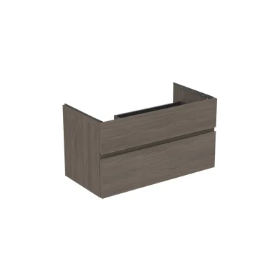 Ideal Standard Finesse - izlietnes apakšskapis 100x51x55 cm, 2 atvilktnes, Dark Elm E3445UR
