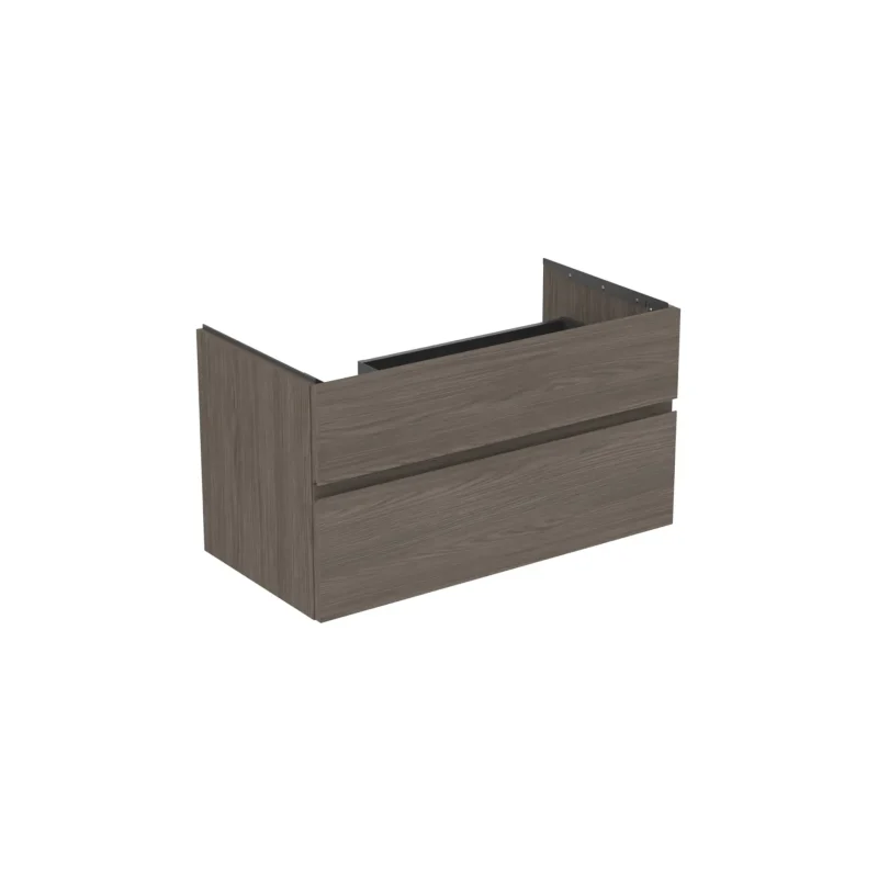 Ideal Standard Finesse - izlietnes apakšskapis 100x51x55 cm, 2 atvilktnes, Dark Elm E3445UR