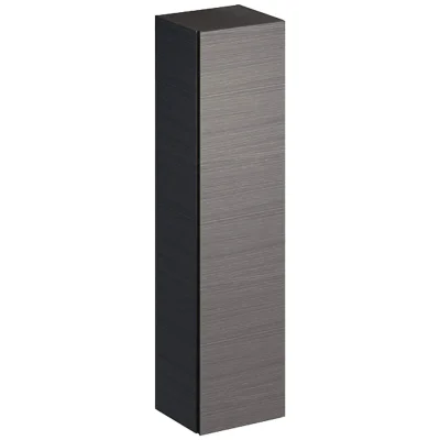 Geberit Xeno 2 - augstais skapis, 170x40 cm, iekšējais spogulis, pelēks 500.503.43.1