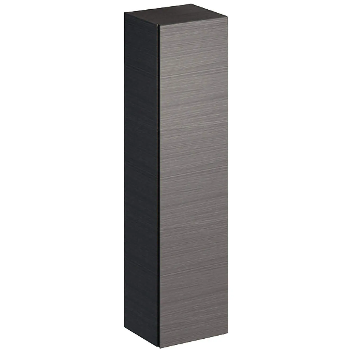 Geberit Xeno 2 - augstais skapis, 170x40 cm, iekšējais spogulis, pelēks 500.503.43.1