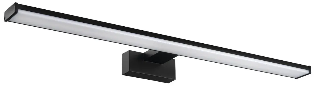 Sapho apgaismojums - LED lampa Chicago XL, 600x120x40 mm, 12W, melns matēts AU470