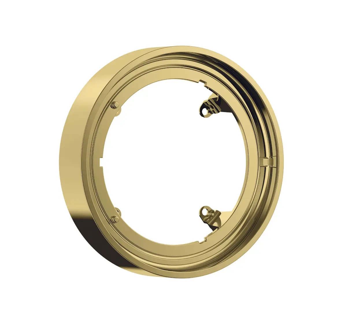 Axor ShowerSelect ID - pagarinājums 17x17 cm, pulēta zelta apdare 13646990