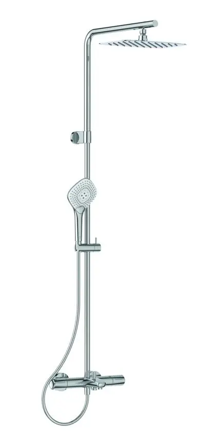 Ideal Standard CeraTherm - dušas komplekts ar vannas termostatu, 20x30 cm, 3 strūklas veidi, hroms A7591AA