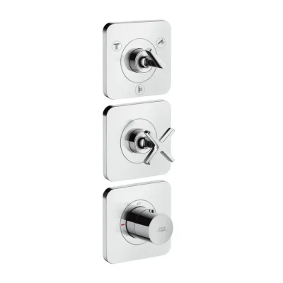 Axor Citterio E - termostata modulis 3 patērētājiem, hroms 36704000
