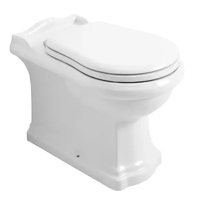 Sapho Kerasan Retro - stāvošs WC, apakšējais/aizmugurējais izvads, balts 101601