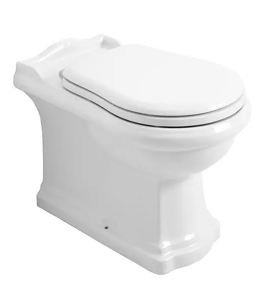 Sapho Kerasan Retro - stāvošs WC, apakšējais/aizmugurējais izvads, balts 101601