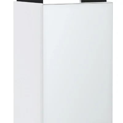 Hansgrohe Xevolos E - izlietnes skapītis 58x34x25 cm, 1 durvis, eņģes kreisajā pusē, balts matēts/balts metālisks 54166320