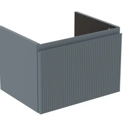 Ideal Standard Finesse - izlietnes skapītis, 53x41x37 cm, 1 atvilktne, Ribbed matēts AShblue E3408UQ