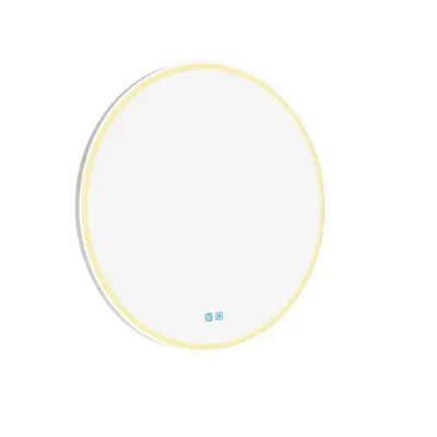 Nimco spoguļi - spogulis ar LED apgaismojumu, diametrs 60 cm, skāriena sensors, balts ZPB 28000RVX-05
