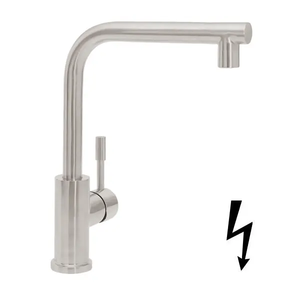 Villeroy & Boch Modern Steel - virtuves izlietnes maisītājs, nerūsējošais tērauds 966811LC