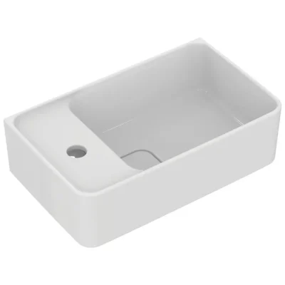 Ideal Standard Strada II - roku mazgājamā izlietne 45x27 cm, ar 1 jaucējkrāna atveri kreisajā pusē, balta T299501