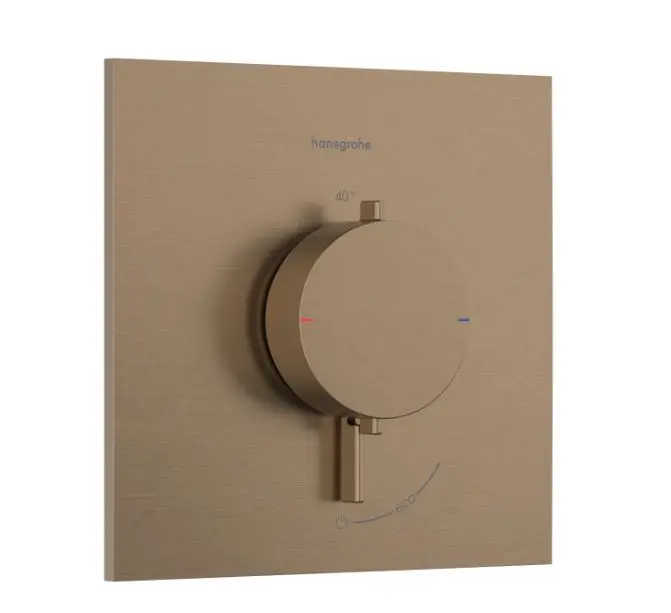 Hansgrohe Ecostat Comfort E - zemapmetuma termostata maisītājs, birstēta bronza 33710140