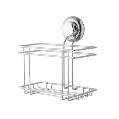 Compactor Bestlock - stiepļu plaukts 19x13x20 cm, hroms RAN4682