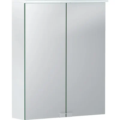 Geberit Option - spoguļskapis ar apgaismojumu, 56x68x18 cm, balts 500.258.00.1
