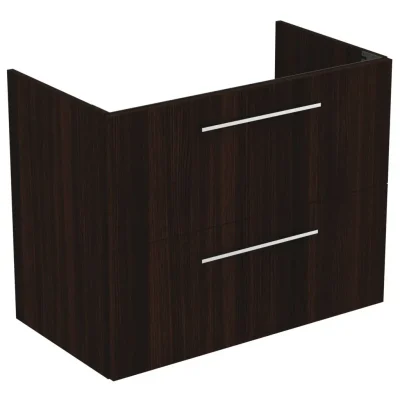 Ideal Standard i.Life A - izlietnes skapītis, 80x44x63 cm, 2 atvilktnes, Kafijas ozols T5256NW