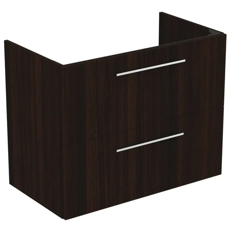 Ideal Standard i.Life A - izlietnes skapītis, 80x44x63 cm, 2 atvilktnes, Kafijas ozols T5256NW