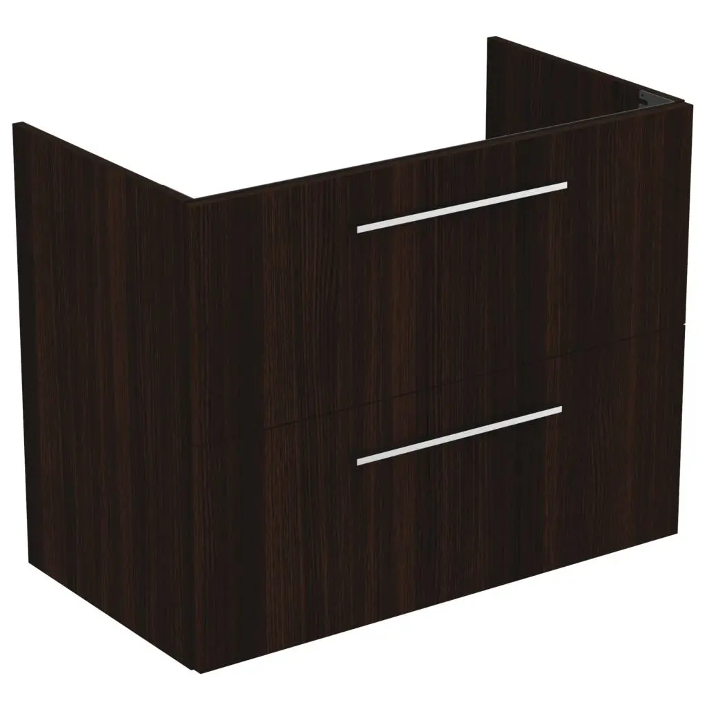 Ideal Standard i.Life A - izlietnes skapītis, 80x44x63 cm, 2 atvilktnes, Kafijas ozols T5256NW