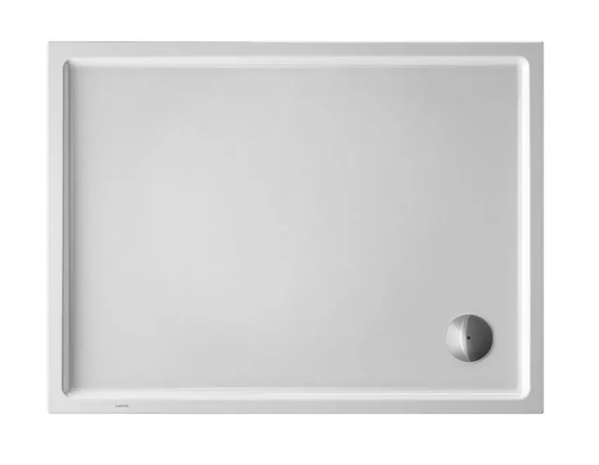 Duravit Starck Slimline - dušas paliktnis 120x90 cm, pretslīdes, balts 720122000000001