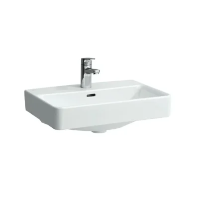 Laufen Pro S - kompakta izlietne 55x38 cm, 1 jaucējcaurums, balta H8189580001041