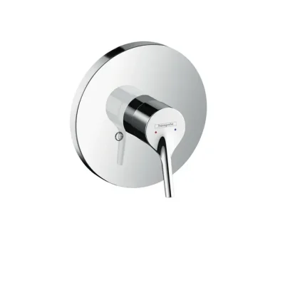 Hansgrohe Talis S - vienas sviras dušas maisītājs, zemapmetuma montāža, Hroms 72606000
