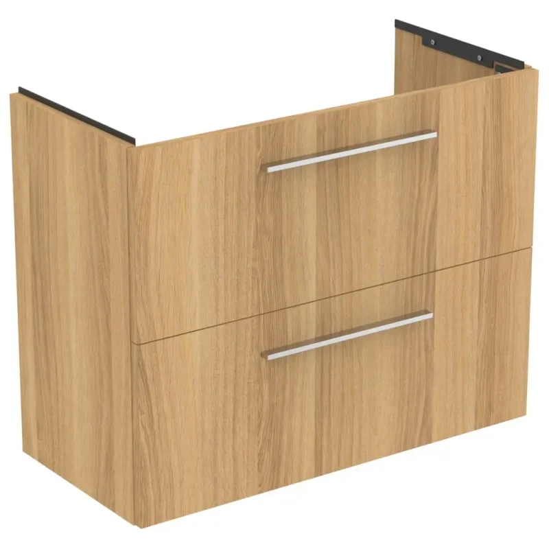 Ideal Standard i.Life S - skapītis rokas izlietnei, 80x38x63 cm, 2 izvelkamās atvilktnes, ozols T5295NX