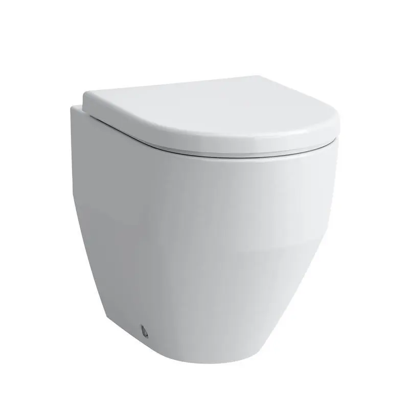 Laufen Pro - stāvošs WC, 530x360 mm, aizmugures/apakšējais izvads, Rimless, balts H8229560000001