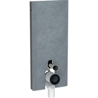 Geberit Monolith - sanitārais modulis stāvošam WC, 114 cm, pieslēgums apakšā, slāneklis 131.033.00.5